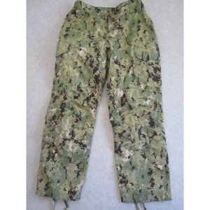 US Navy NWU Type III Pants Men's Medium Short AOR2 Green Cargo Digital Camo